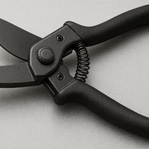10 Anvil Pruning Shears for Dry and Dead Wood Heavy Duty Garden Pruners with Non Stick Coating and Shock Absorbing Spring for Easy Cutting
